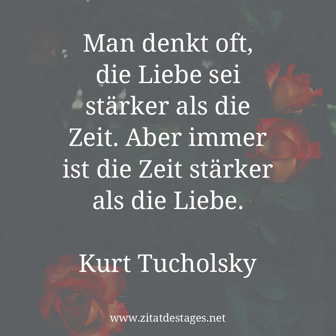 Zitate über Zeit Und Liebe